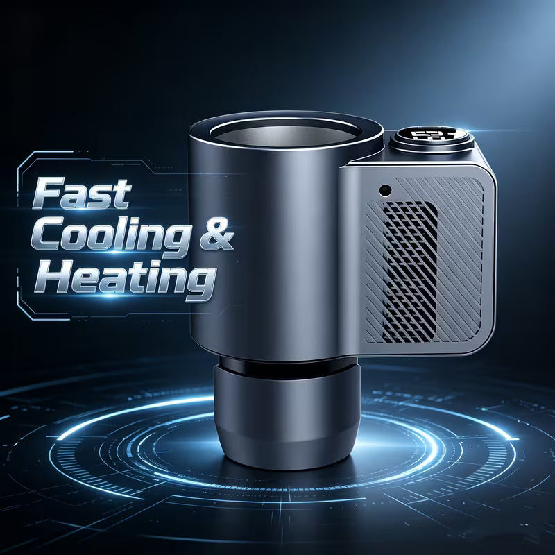 Smart Car Cup Holder with Heating & Cooling Function