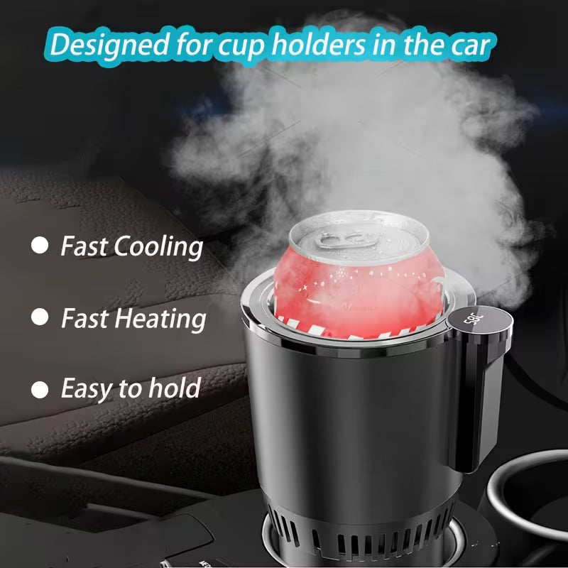Smart Car Cup Holder with Heating & Cooling Function