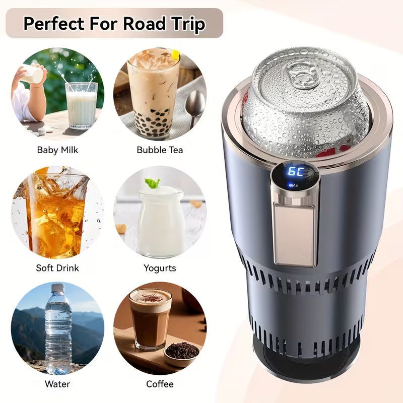 Smart Car Cup Holder with Heating & Cooling Function