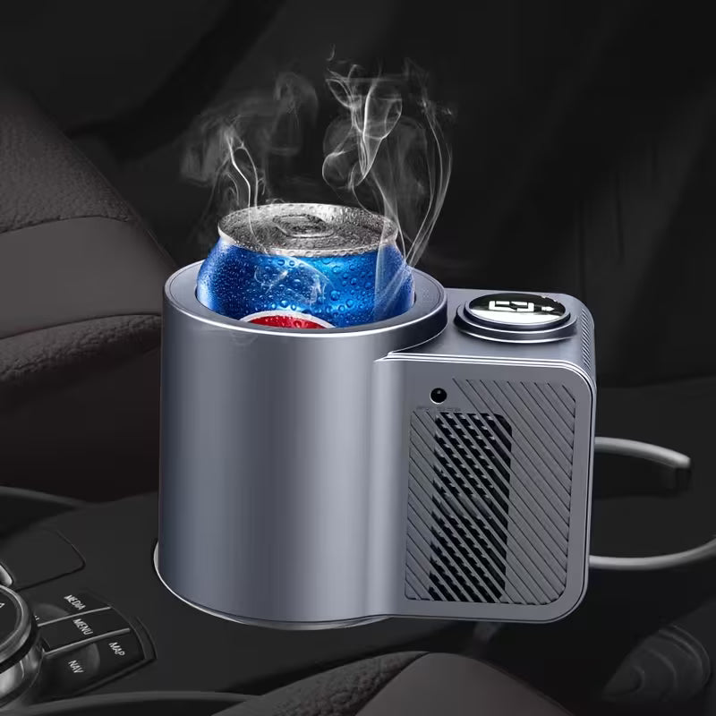 Smart Car Cup Holder with Heating & Cooling Function