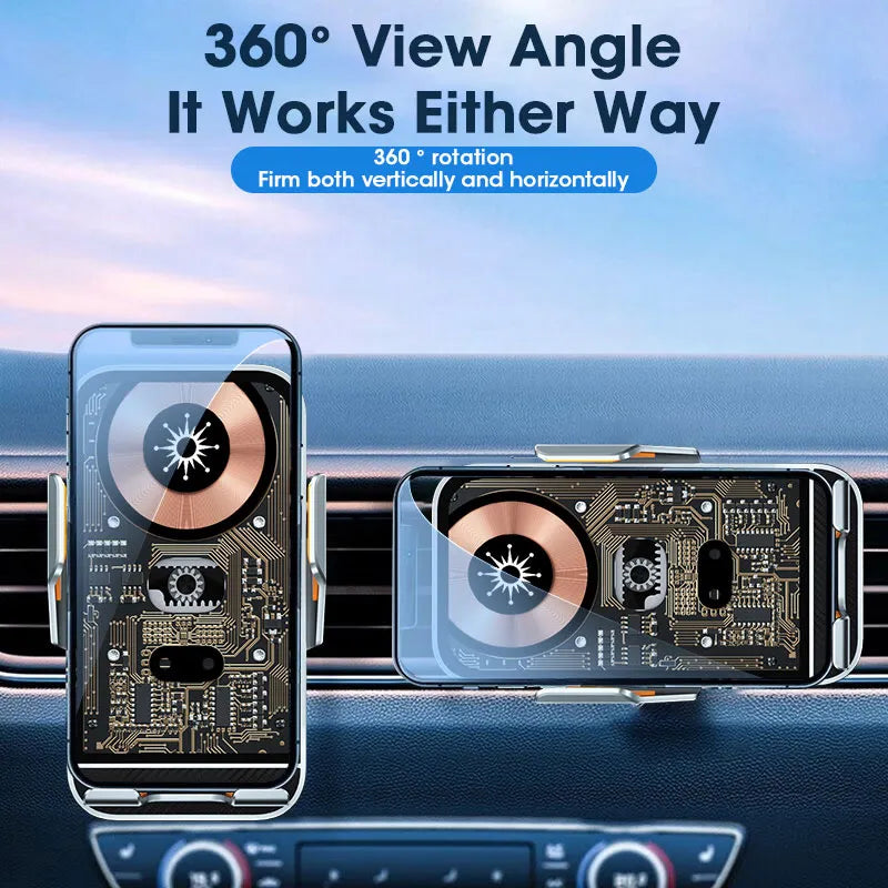 🧲Magnetic Wireless Car Charger Phone Holder