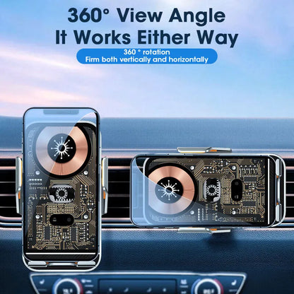 🧲Magnetic Wireless Car Charger Phone Holder