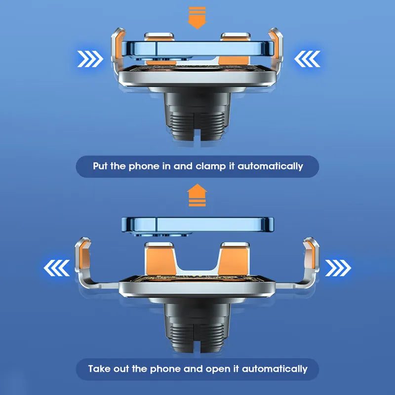 🧲Magnetic Wireless Car Charger Phone Holder